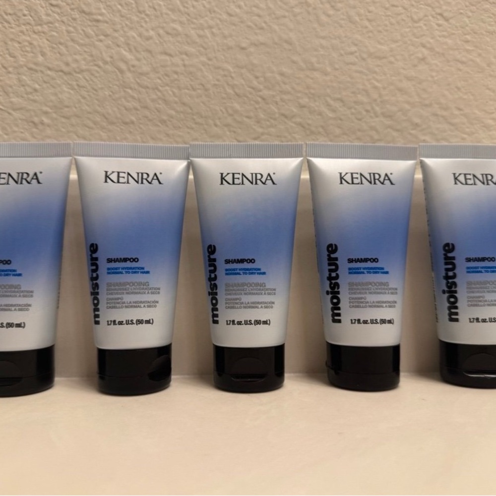 Kenra Moisture Shampoo Travel Size 1.7oz (5-Pack)